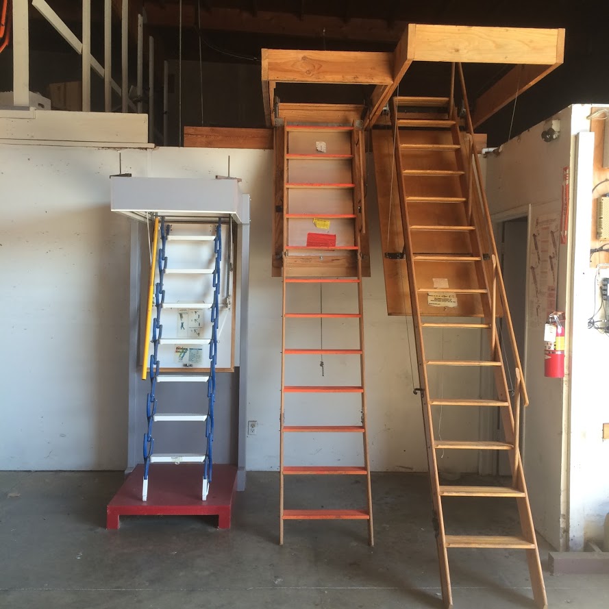 Different Types of Attic Ladders: A Guide for Homeowners – AnyLadder, image size:889x889