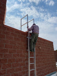ALACCGPR - Aluminum Access Ladder with Crossover Platform, Guardrails and Return Ladder