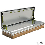 30" x 96" Aluminum Roof Hatch