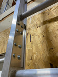 aluminum fixed ladder splice section