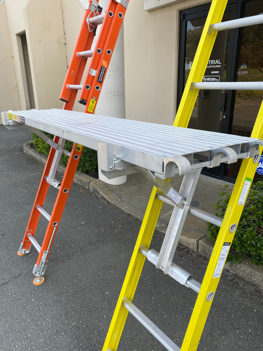 Body Shop Ladder Aluminum Long Body Ladder Jacks – AnyLadder