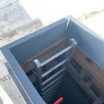 Aluminum Fixed Ladder - ALACCRH-Fixed Ladder-Industrial Ladder and Scaffolding, Inc.-AnyLadder