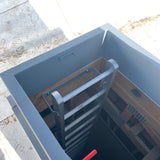 Aluminum Fixed Ladder - ALACCRH-Fixed Ladder-Industrial Ladder and Scaffolding, Inc.-AnyLadder